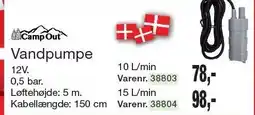 Harald Nyborg CAMP OUT Vandpumpe tilbud