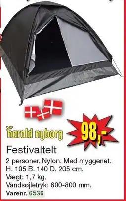 Harald Nyborg Festivaltelt tilbud