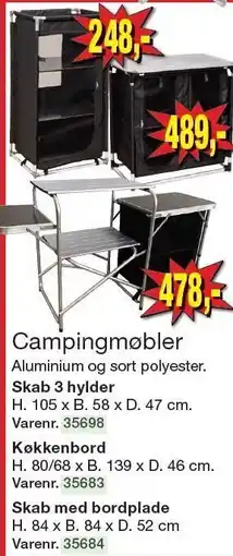 Harald Nyborg Campingmøbler tilbud