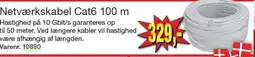 Harald Nyborg Netværkskabel Cat6 100 m tilbud