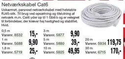 Harald Nyborg Netværkskabel Cat6 tilbud