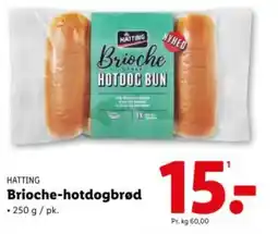 Lidl HATTING Brioche-hotdogbrød tilbud