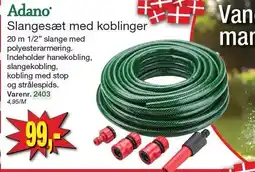 Harald Nyborg ADANO Slangesæt med koblinger tilbud