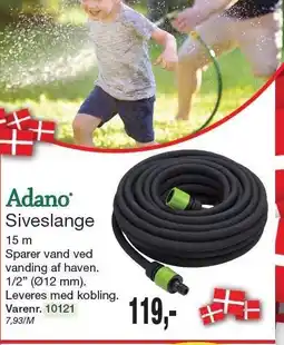 Harald Nyborg ADANO Siveslange tilbud