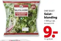 Lidl CHEF SELECT Salat- blanding tilbud