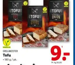 Lidl GRILLMEISTER Tofu tilbud