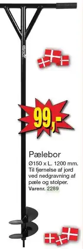 Harald Nyborg Pælebor tilbud
