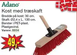 Harald Nyborg Kost med træskaft tilbud
