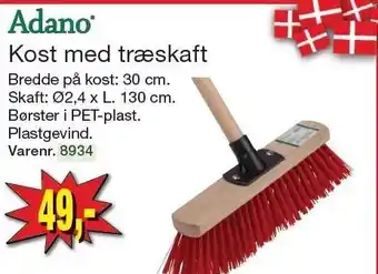 Harald Nyborg Kost med træskaft tilbud