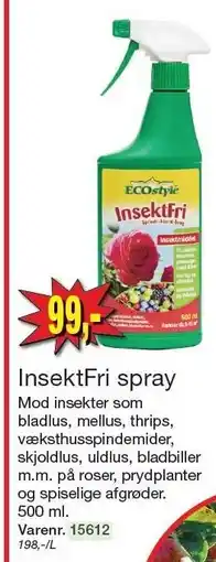 Harald Nyborg InsektFri spray tilbud