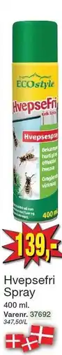Harald Nyborg Hvepsefri Spray tilbud
