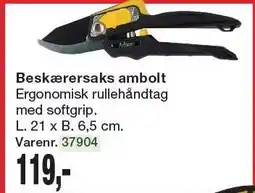 Harald Nyborg Beskærersaks ambolt tilbud
