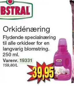 Harald Nyborg Orkidénæring tilbud