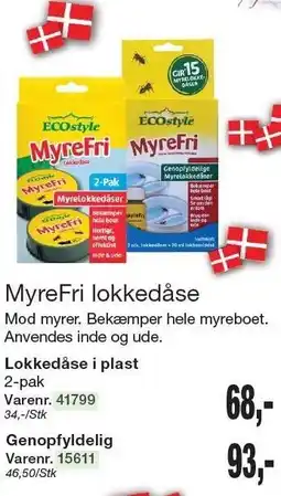 Harald Nyborg MyreFri lokkedåse tilbud