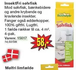 Harald Nyborg InsektFri sølvfisk tilbud