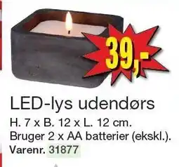 Harald Nyborg LED-lys udendørs tilbud