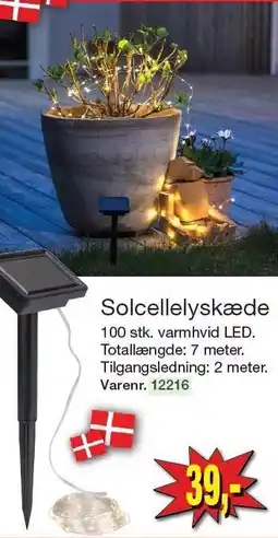 Harald Nyborg Solcellelyskæde tilbud