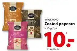 Lidl SNACK FOOD Coated popcorn tilbud