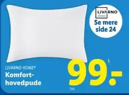 Lidl LIVARNO HOME Komfort- hovedpude tilbud