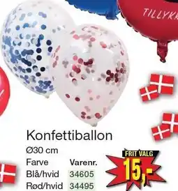 Harald Nyborg Konfettiballon tilbud