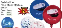 Harald Nyborg Folieballon med studenterhue tilbud