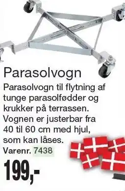 Harald Nyborg Parasolvogn tilbud