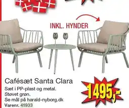 Harald Nyborg Cafésæt Santa Clara tilbud