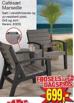 Harald Nyborg Cafésæt Marseille tilbud