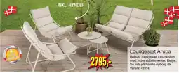 Harald Nyborg Loungesæt Aruba tilbud