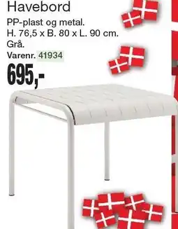 Harald Nyborg Havebord tilbud