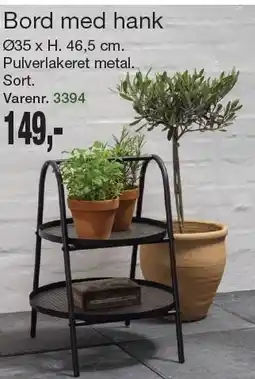 Harald Nyborg Bord med hank tilbud