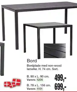 Harald Nyborg Bord tilbud