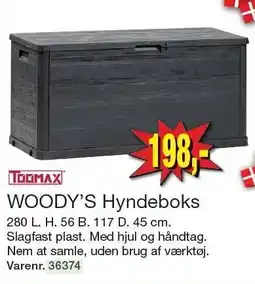 Harald Nyborg TOOMAX WOODY'S Hyndeboks tilbud