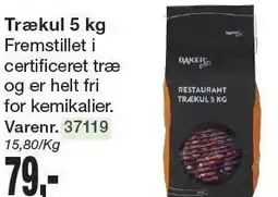 Harald Nyborg BAKER GRILL Trækul 5 kg tilbud