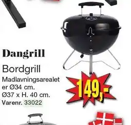 Harald Nyborg DANGRILL Bordgrill tilbud