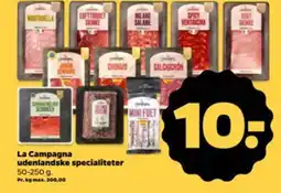 Netto La Campagna udenlandske specialiteter tilbud
