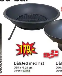 Harald Nyborg Bålsted med rist tilbud