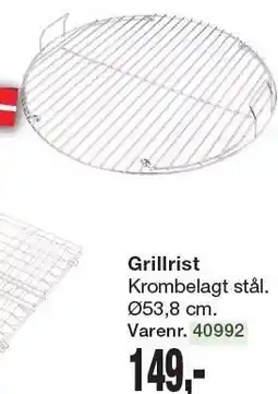 Harald Nyborg Grillrist tilbud