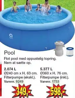 Harald Nyborg Pool tilbud