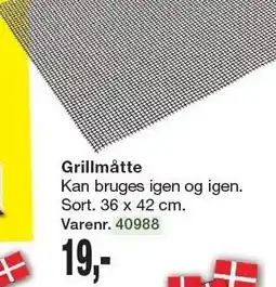 Harald Nyborg Grillmåtte tilbud