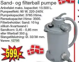 Harald Nyborg Sand- og filterball pumpe tilbud