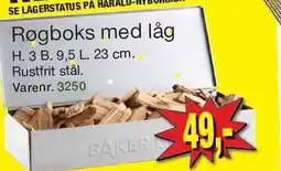 Harald Nyborg Røgboks med låg tilbud
