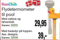 Harald Nyborg Flydetermometer til pool tilbud