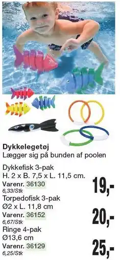 Harald Nyborg Dykkelegetøj tilbud