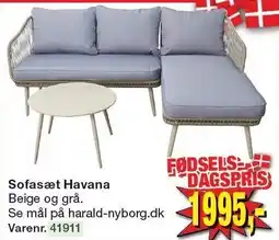 Harald Nyborg Sofasæt Havana tilbud