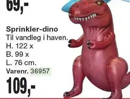 Harald Nyborg Sprinkler-dino tilbud