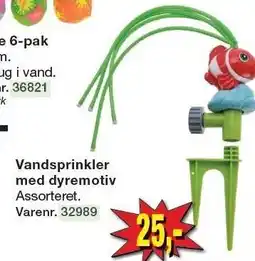 Harald Nyborg Vandsprinkler med dyremotiv tilbud