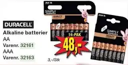 Harald Nyborg Duracell Alkaline batterier tilbud