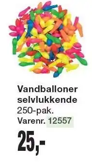 Harald Nyborg Vandballoner selvlukkende tilbud
