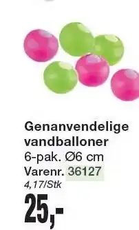 Harald Nyborg Genanvendelige vandballoner tilbud